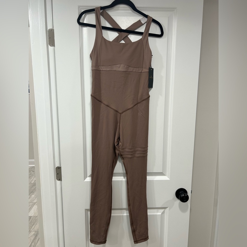 NWT Topíssima Nicole Jumpsuit in Dark Cocoa - Picture 5 of 10